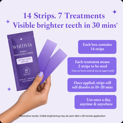 Whitivia™ Purple Whitening Strips